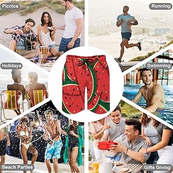 Amazon.co.jp: [XIMENPER] ハワイ風 ビーチパンツ 水着 メンズ